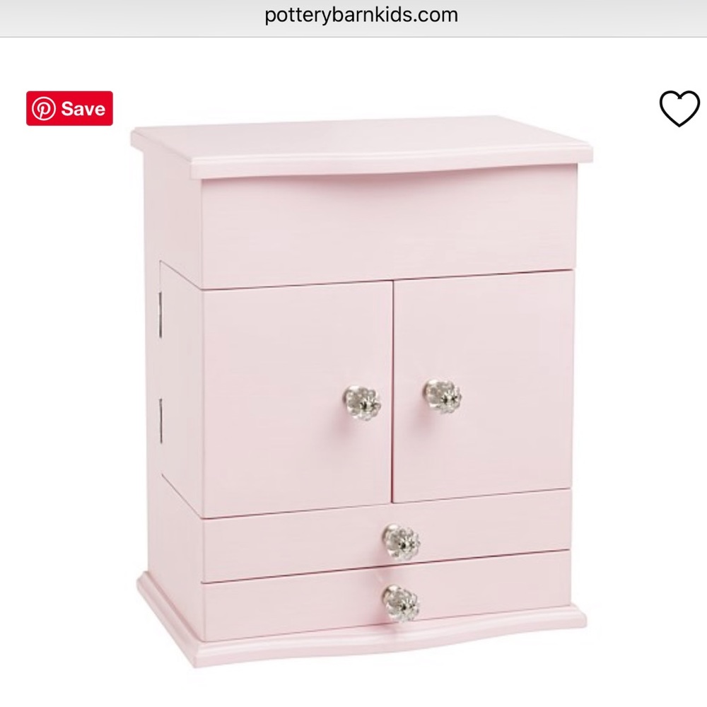 Pottery Barn Abigail Dresser- Pink